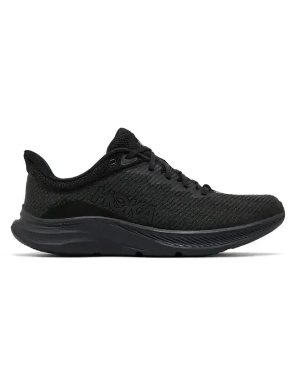 Hoka Men's Black Solimar Wide Sneakers, Size 10 2E